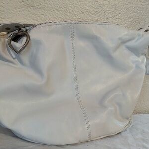 Aldo shoulder bag with heart shaped zipper pull